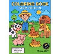 Coloring Book: Colorful Farm Edition 1