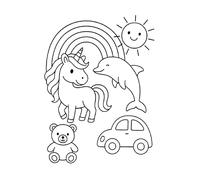 coloring book / colouring book / kleurboek / libro para colorear / malbuch