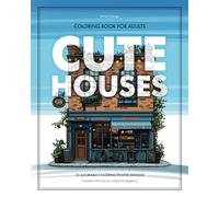 Coloring book: Cute Houses