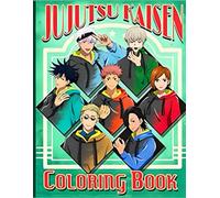 Coloring Book: Dive into a Magical KAISEN Coloring Journey with Friendly Characters and Simple Designs