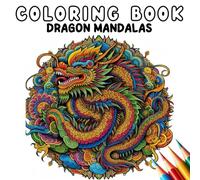 Coloring Book - Dragon mandalas