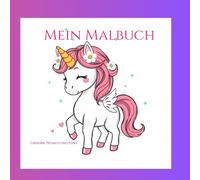 COLORING BOOK: Einhorn Pegasus und Pony
