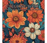 Coloring Book: everything you can find in garden
