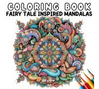 Coloring Book - Fairy Tale Inspired Mandalas