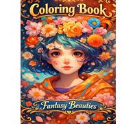 Coloring Book: Fantasy Beauties