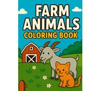 Coloring Book Farm Animals