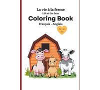 Coloring book- FARM - FRENCH - ENGLISH