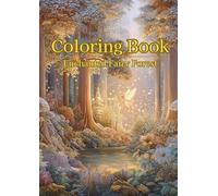 Coloring Book for adults: Enchanted Fairy Forest