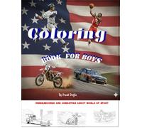 Coloring book for boys: An epic journey through records and colors: