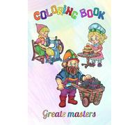 coloring book for children 4 - 10 years old, gnomes, elves, orcs, goblins: Great gift for children.