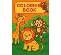 Coloring book for children: ANIMALS FROM ALL OVER THE WORLD