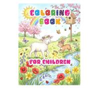 Coloring Book for Children: Spring Time
