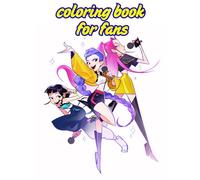 coloring book for fans: Anime & Manga Coloring Pages with Stylish Heroes, Magical Outfits and Adventure