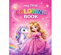 COLORING BOOK FOR GIRLS 1-3 YEAR'S OLD!