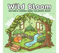 Coloring Book for Kids, Adults and Teens: Serene Gardens, Forests & Wildlife (Peaceful Nature Coloring): A Calming Collection of Nature Scenes to Relieve Stress and Spark Creativity