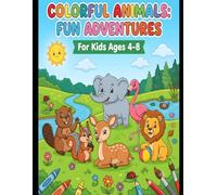 Coloring Book for Kids Ages 4-8: Fun and Easy Coloring Pages Featuring Animals, Dinosaurs, Unicorns, Cars, Space, and More for Boys & Girls