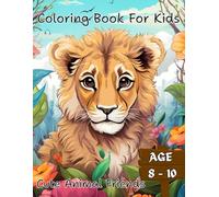 Coloring Book for Kids and Teens: Featuring Super Cute Animal Characters with Easy and Simple Designs for Relaxation 8.5 x 11-inch size