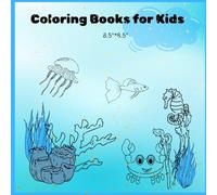 Coloring book for kids: animals and birds