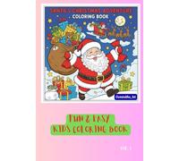 coloring book for kids: christmas celebration