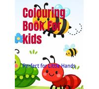 Coloring Book For Kids: Cute and Simple Bug Coloring Pages for Preschool, Kindergarten & Early Learning Fun