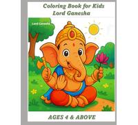 Coloring Book for Kids - Lord Ganesha For Ages 4+