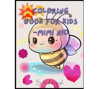 coloring book for kids-Mimi Nio: Easy-to-Color Shapes, Animals, and Everyday Objects