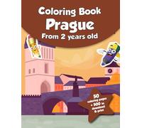 Coloring book for kids - Prague (from 2 years old): 50 coloring pages + 500 to download & print!
