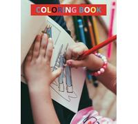 COLORING BOOK FOR KIDS: SINGLE SIDE PHOTOS ONLY