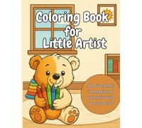 Coloring Book for Little Artist: 50 immagini di simpatici animali da colorare