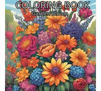 Coloring Book: Garden Bloom