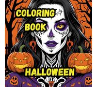 Coloring Book- Halloween: Halloween Character Coloring Book - 25 Spooky & Fun Illustrations!