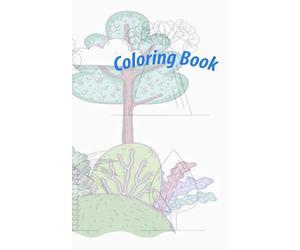 Coloring Book Harmony in the Woods