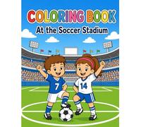 Coloring Book - In the Soccer Stadium