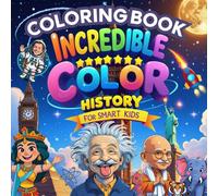 Coloring Book: Incredible Color History for Smart Kids: Unleash Creativity and Learn Through Coloring Fun!