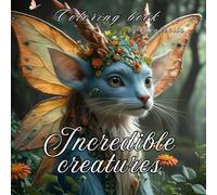 Coloring Book Incredible creatures For Adults and Teens