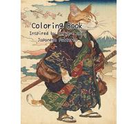 Coloring Book Inspired by Ukiyo-e and Japanese Patterns