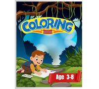 COLORING BOOK: It's a book contain animals' pictures that ready to colouring and is suitable for childrenfrom 3 to 8 years