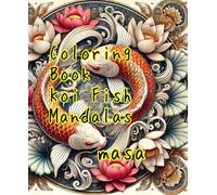 Coloring Book Koi Fish Mandalas