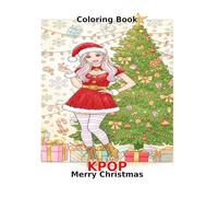 Coloring Book: KPOP Merry Christmas