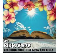 Coloring Book / Malbuch : JDs Bible Verse coloring for Girls and Boys, P.01: Motivational and Inspirational Verses combined with peacefull Artwork (Birds + tropical Flowers) for stress relaxation