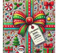 Coloring Book "MERRY CHRISTMAS": Promotes creativity and motor skills