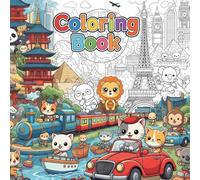 Coloring Book: My World of Colors Journey
