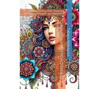 Coloring book MYSTICAL FEMALE PORTRAIT: "Artistic Coloring Book Featuring Feminine Elegance and Mandalas"
