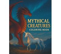 Coloring Book - Mythical Creatures: A Fantasy Coloring Book Featuring Dragons, Phoenix, Unicorns, and Legendary Beasts