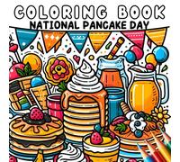 Coloring Book - National Pancake Day