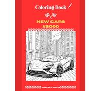 Coloring Book - New Cars #2000
