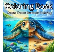 Coloring Book; Ocean Theme Realtoon Coloring