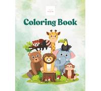 Coloring Book: Packed with 100 unique and fun outlines, this coloring book invites kids to explore their creativity while painting animals, nature, vehicles, and more - one exciting page at a time!