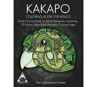 Coloring Book People Kakapo Coloring Book For Adults (Tascabile)