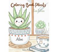 Coloring Book Plants: Alphabet from A to Z Cute & Cute